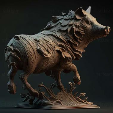 3D model WILDBOAR (STL)